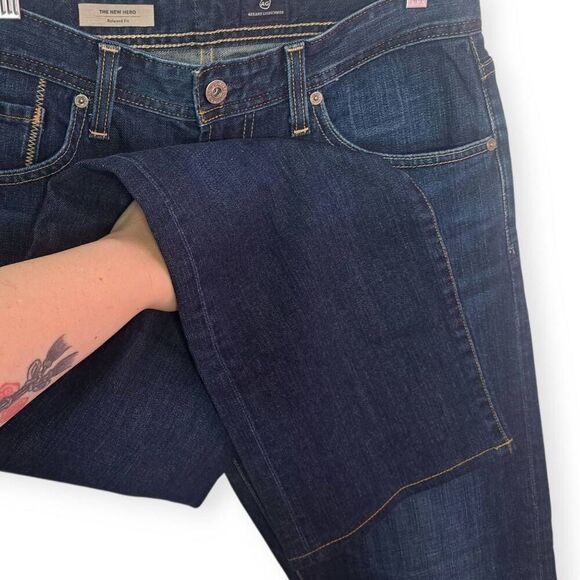 AG Adriano Goldschmied Men's The New Hero Relaxed Fit Jeans size 32x32 - Picture 3 of 10